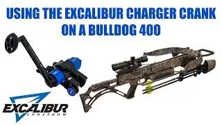 Excalibur Crossbows Charger EXT Crank On a Bulldog 400 Crossbow