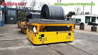 Heavy Load Rail Transfer Carts,StableBattery Cross Track Transfer Trolley