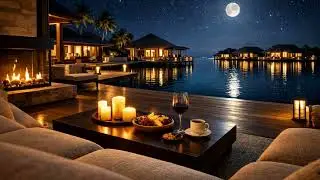 Sensual Jazz with Fire Ambience 🔥 Smooth Late Night Jazz for Intimate Moments