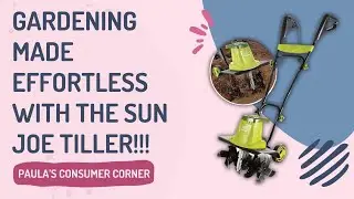 This Electric Tiller Made My Garden PERFECT in Minutes