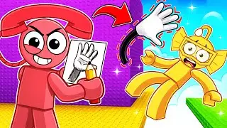 Drawing to PRANK MY FRIENDS In Roblox Troll Tower!