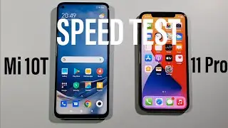 Сравнительный тест скорости Xiaomi Mi 10T и iPhone 11 Pro