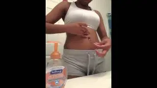 EASIEST way to change new belly/navel piercing!