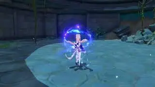 Sangonomiya Kokomi Elemental Burst (LEAK)