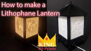 How to make a Chinese Inspired Lithophane Lantern (3D Printed)
