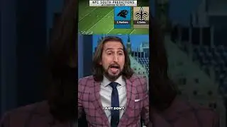 Nick has TWO playoff teams from the NFC South 👀 #NFL #football #falcons