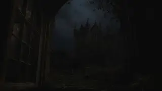 Ancient Castle Ruins in Deserted Valley | Thunderstorm & Lightning Sky | Calm Before the Storm