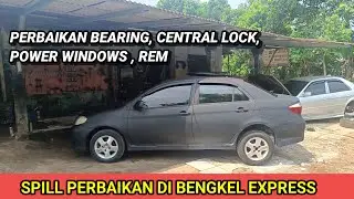 Soluna repairs brakes, bearings and Vios gen 1 central lock and power windows