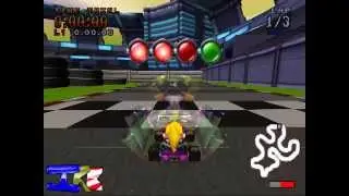 CTR Time trial con Coco Bandicoot