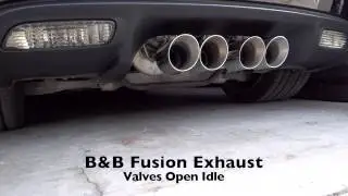 C6 Z06 B&B Fusion Exhaust w/ Mild2Wild