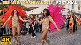 🇵🇹 Samba Corvo de Prata - Carnaval Sesimbra 2023 - Portugal 4K