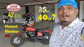 Jawa 42  Version 2.1 1Ltr mileage Test | Honest Review | in Tamil I  Tamil Fun Traveler