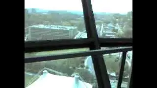 Knoxville Sunsphere tower view inside