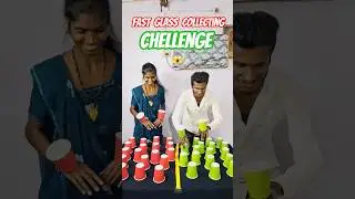 fast glass collecting challenge 😱 #games #partygame #shorts #challenge #glassgame