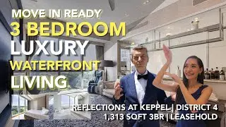Check-in at this Luxury 3 Bedroom Southern Waterfront Condo | Reflections at Keppel | Singapore