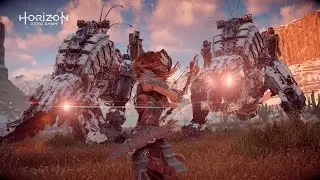Horizon Zero Dawn - Only bow hunting on Two Thunderjaw 2