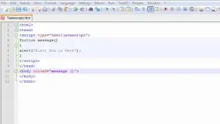 Javascript Tutorial -3- Head & Body Sections