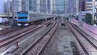 駅で撮影していたら、全列車がきたあ？