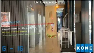 KONE Monospace Traction Elevators @ ibis Hotel Adelaide, SA