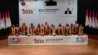 NCU's 14th Convocation Ceremony 2025 - Session 1 | The NorthCap University #NCU