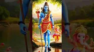 Untold story of Lord Shiva and Ganesha #shortsfeed #devotional-Blue Lotus Mystery #hindumythology