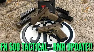 FN 509 Tactical RMR install/simple drills and Unboxing MORE GUNS!!!