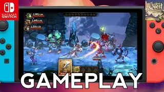Steam World Quest Nintendo switch gameplay #steamworldquest #nintendswitch #gameplay