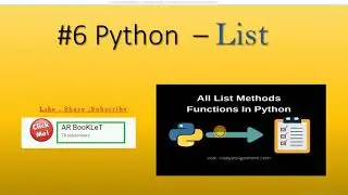 List in python/Python list Function /Modify, add, delete item in python