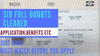 SID|SEAFARERS IDENTITY DOCUMENT|APPLICATION|USE ETC