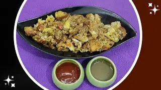 Bread Egg Bhurji | Bread Scramble | Bread Bhurji | Bread and Egg Scramble | Bread Tukuda Bhurji
