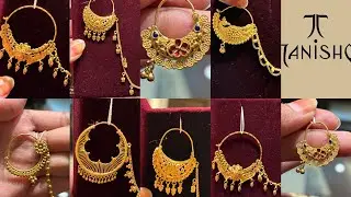 Tanishq Latest Light Weight Gold Nath Collection 💕 || Tanishq Latest Trendy Gold Nath Design 😱