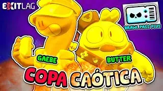 COPA CA&Oacute;TICA COM @GaebeBS VALENDO BRAWL PASS PLUS no brawl stars 🤩💥