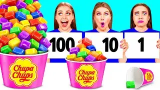 100 Слоев Еды Челлендж | Кухонные Лайфхаки и Хитрости от DaZaZa Challenge