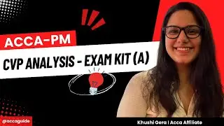 ACCA PM - CVP Analysis | Exam Kit Questions | Section A
