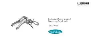 Instrapac Cusco Vaginal Speculum Small x 40 7890C
