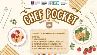 CHEF POCKET Smart Kitchen Companion (IRISE VIDEO PRESENTATION 2026)