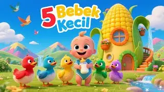 5 BEBEK KECIL BERMAIN | CIT CIT CUIT | TEK KOTEK | SUARA BINATANG | KUCLUK KIDS