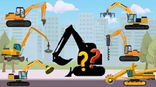 Macam-Macam Bucket Excavator | Puzzle Alat Berat Excavator