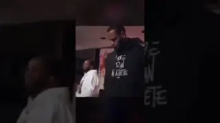 Lebron James listening to trash beat