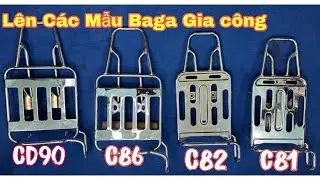Baga gia c&ocirc;ng MD 81-82-84-88-86 Custom DD nữ ho&agrave;ng gia c&ocirc;ng đầu quai MD
