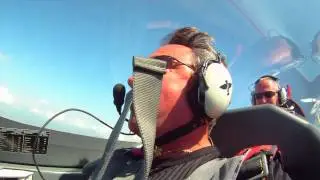 Mein Kunstflug mit einer Extra 300, bei Xtra- Aerobutics Pilot Erik Heinzmann