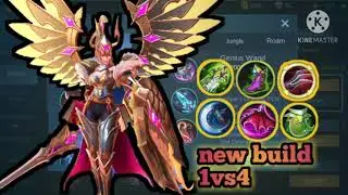 1vs4 freya?this build is the new meta,highest damage fighter,mobile legend bang bang