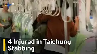 Four Injured in Taichung Metro Stabbing Attack | TaiwanPlus News