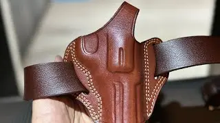 AYSESA Leather OWB Holster for Ruger LCRx, Colt King Cobra 3&rdquo; Barrel #holster #guns #concealedcarry