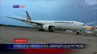 Aterriza en Silvio Pettirossi avión que se declaró en emergencia