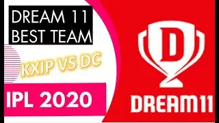 KXIP VS DC,DREAM 11 TEAM IPL 2020