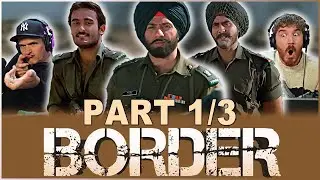 BORDER (1997) MOVIE REACTION 1/3!! | Sunny Deol, Suniel Shetty, Akshaye Khanna