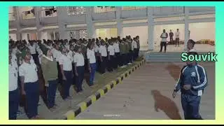 Night roll call at KPTA // KOLKATA POLICE TRAINING ACADEMY //Bharat mata ki jai