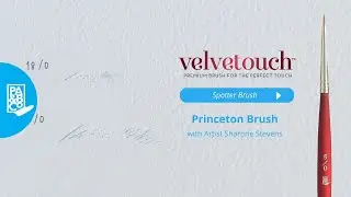 Princeton Velvetouch Series 3950 Spotter Brushes