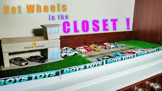 I Built a Hot Wheels Track in my CLOSET !